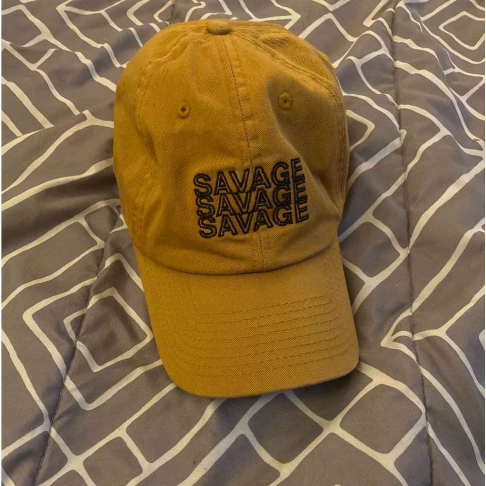 Tan and Black SAVAGE Hat